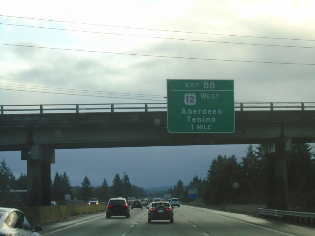 I-5 South - Exit 88