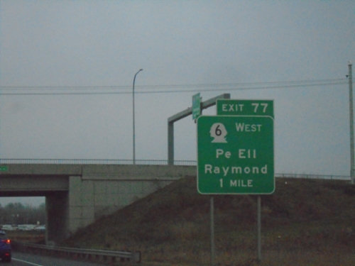 I-5 South - Exit 77
