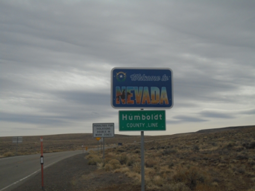NV-140 South - Welcome To Nevada