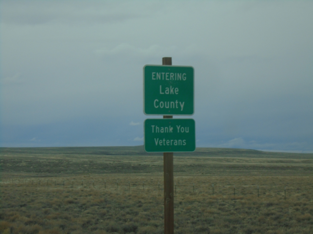 OR-140 West - Lake County