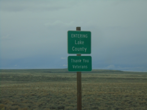 OR-140 West - Lake County