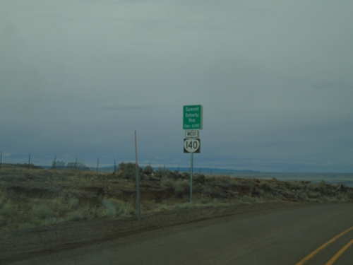 OR-140 West - Summit - Doherty Rim