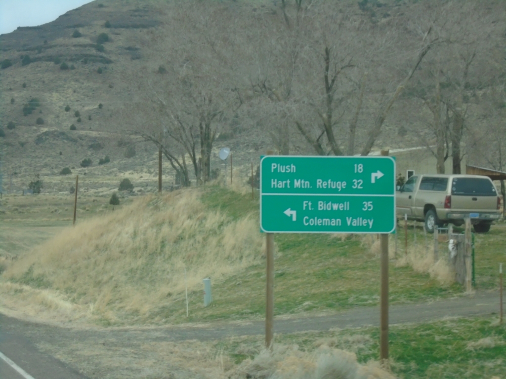 OR-140 West at Twentymile Road