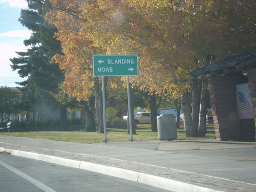 End US-491 at US-191