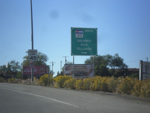 US-160 West at CO-145