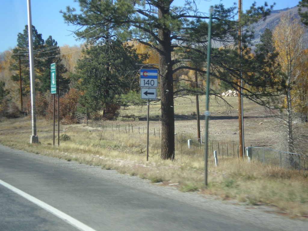 US-160 West at CO-140