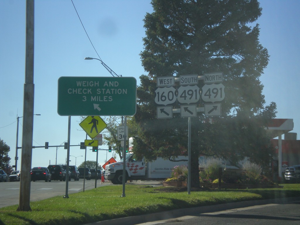 US-160 West at US-491