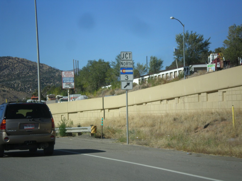 US-550 North/US-160 West at CO-3