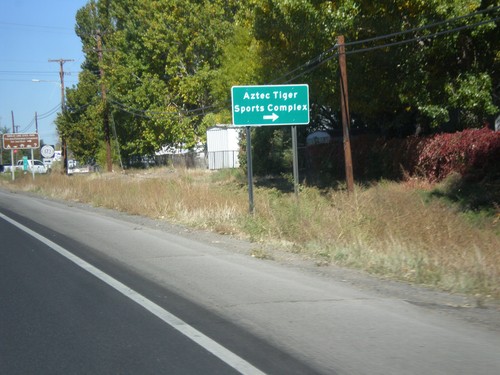 US-550 North Approaching NM-173