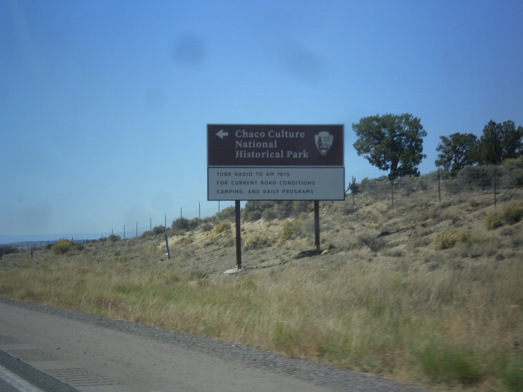 US-550 North - Chaco Canyon Jct.