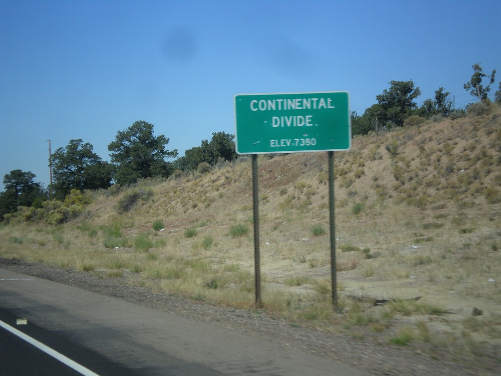 US-550 North - Continental Divide