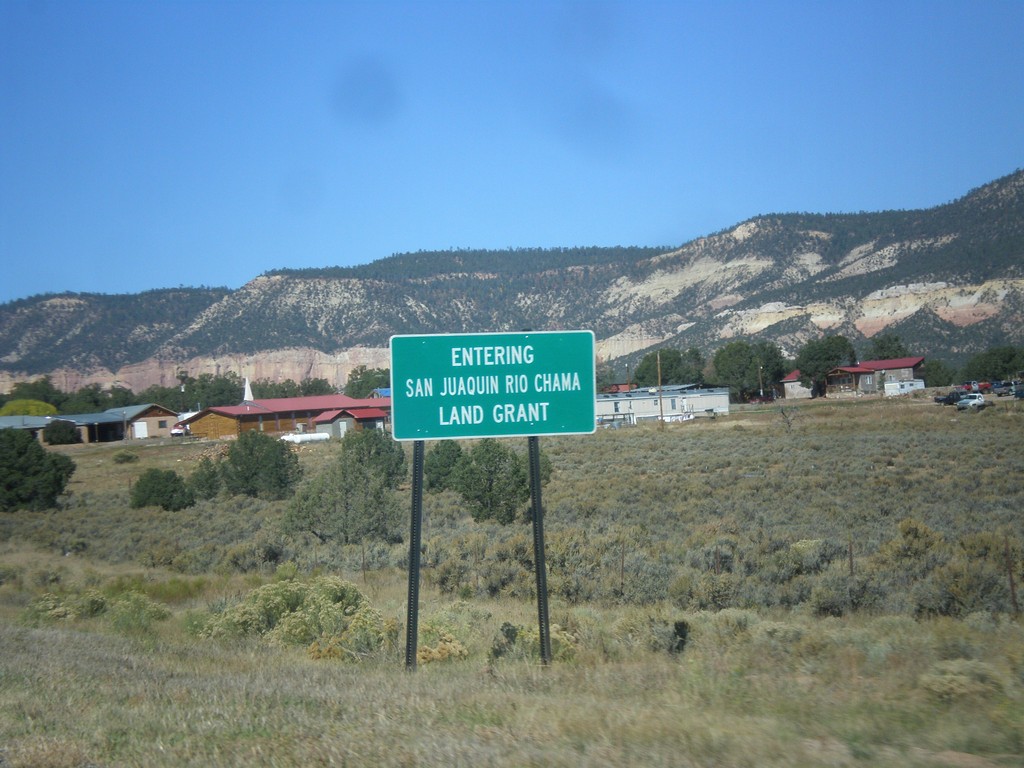 NM-96 West - San Juaquin Rio Chama Land Grant