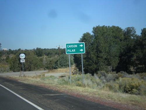 US-285 North at NM-567