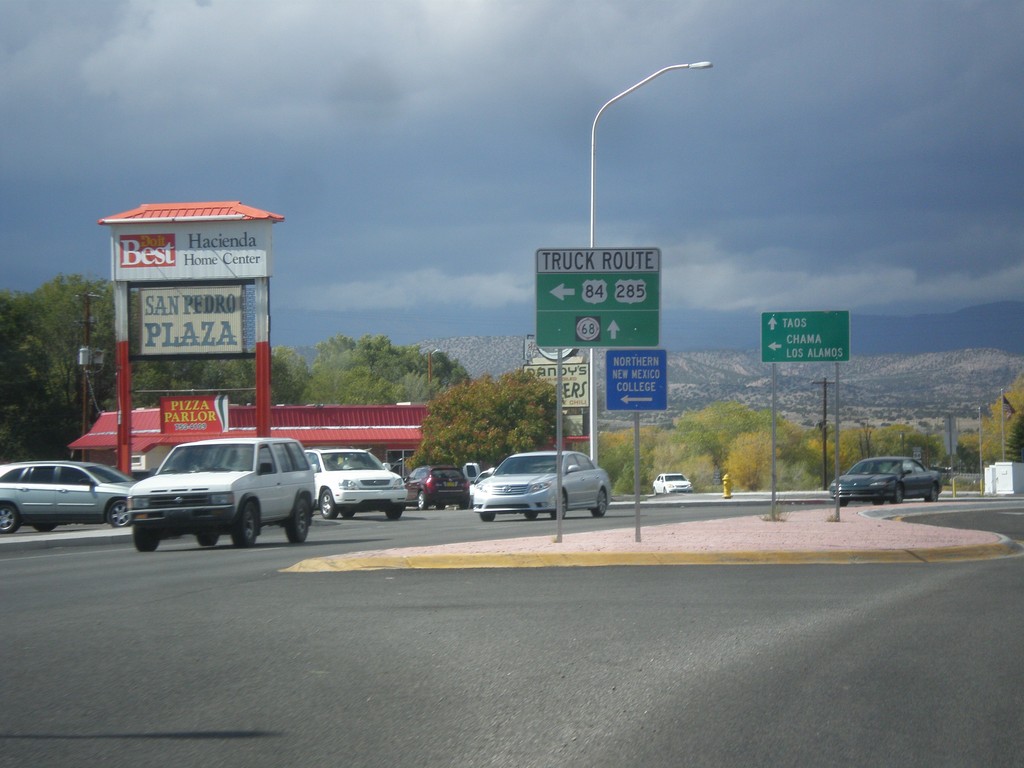 US-84 West/US-285 North at US-84/US-285 Truck Route