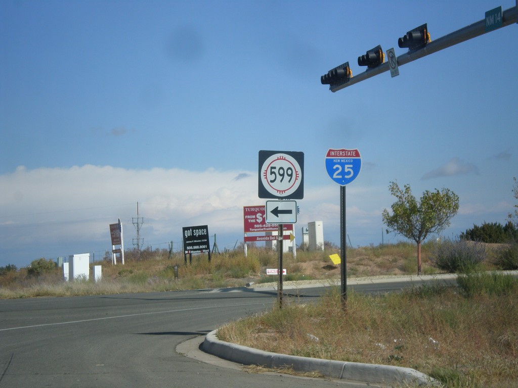 NM-14 North at NM-599