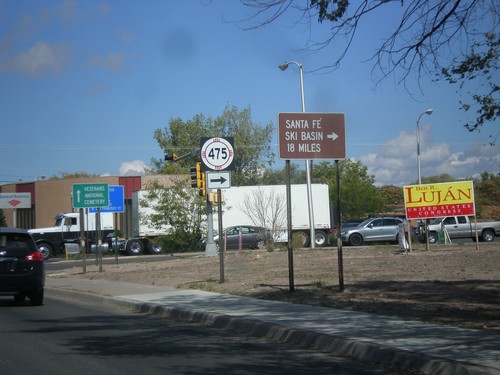 US-84 West/US-285 North at NM-475