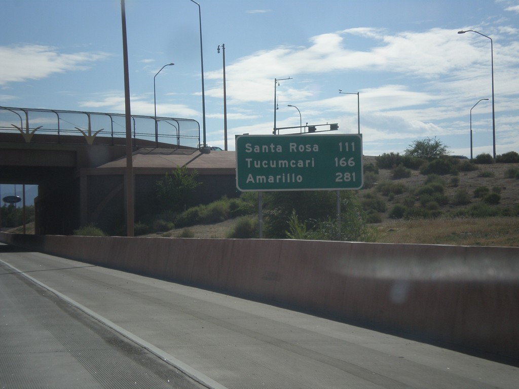 I-40 East - Distance Marker