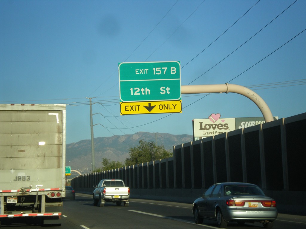 I-40 East Approaching Exit 157B