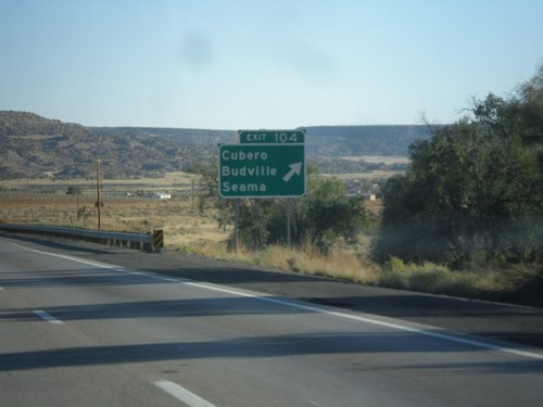 I-40 East - Exit 104