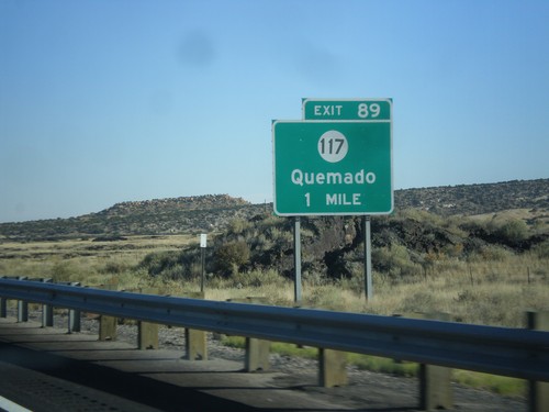 I-40 East Approaching Exit 89