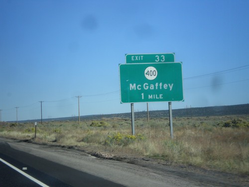 I-40 East Approaching Exit 33