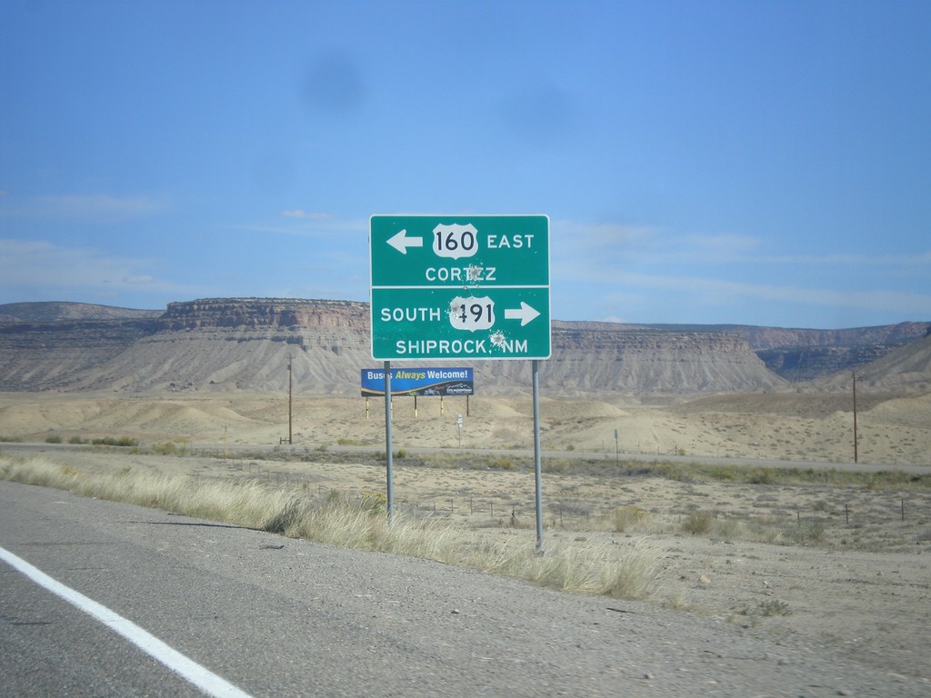 US-160 East at US-491