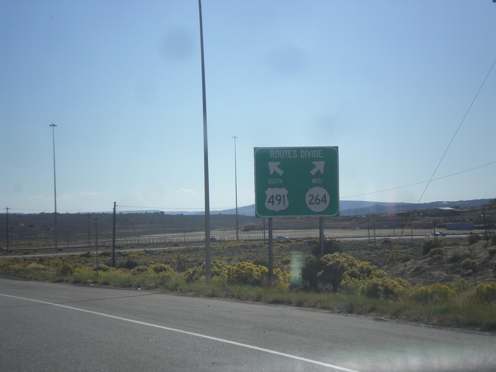 US-491 South at NM-264