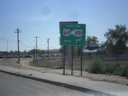 US-491 South Approaching US-64