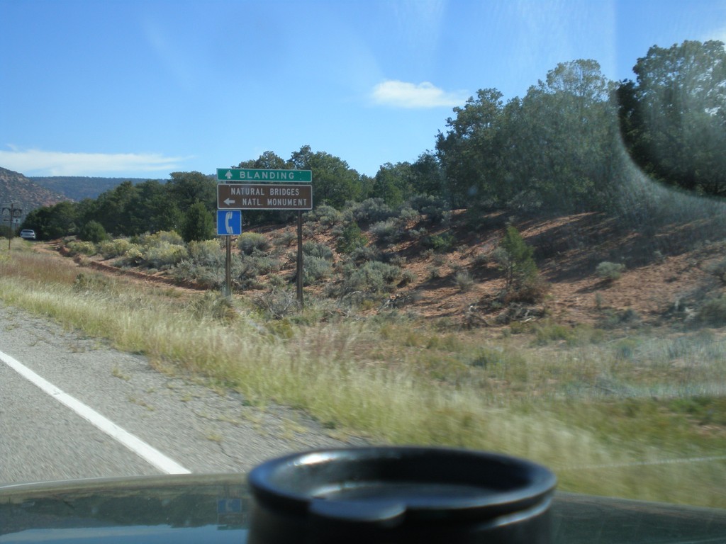 UT-95 East Approaching UT-275