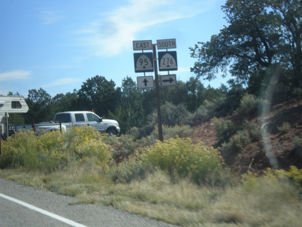 UT-95 East at UT-276