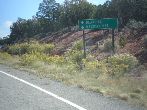 UT-95 East Approaching UT-276