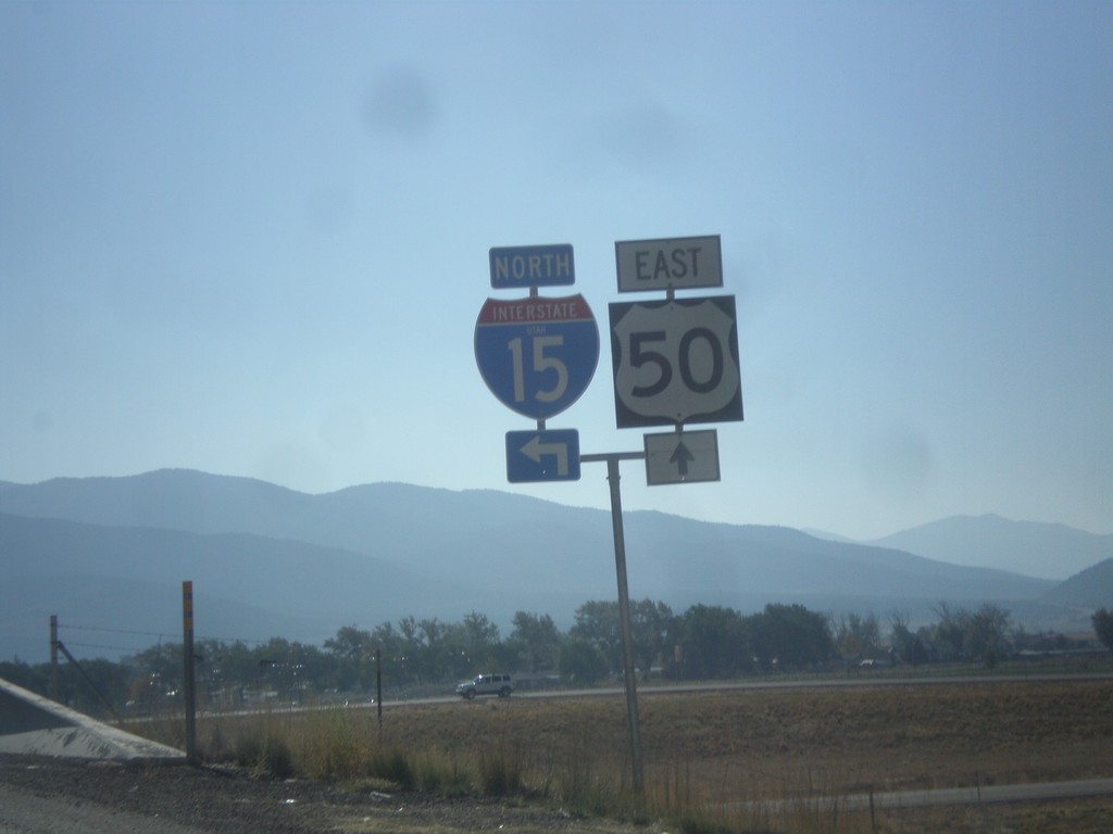 US-50 East at I-15 North