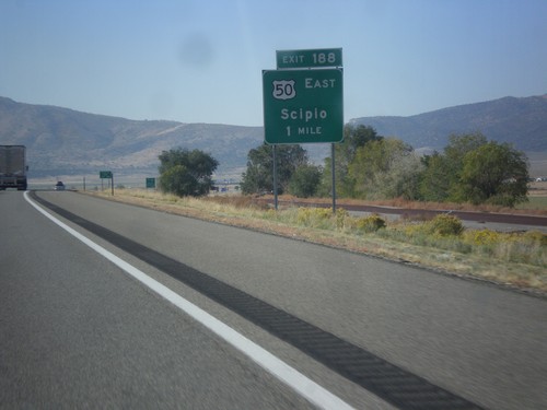 I-15 South Approaching Exit 188