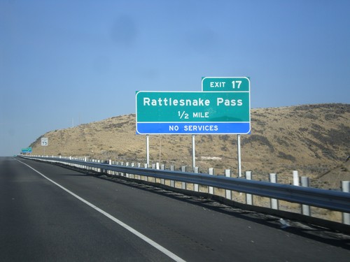 I-84 East - Exit 17