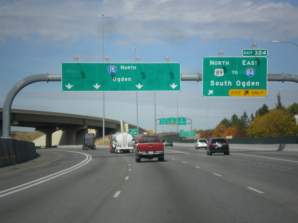 I-15 North - Exit 324