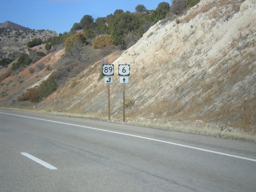 US-6 West Approaching US-89