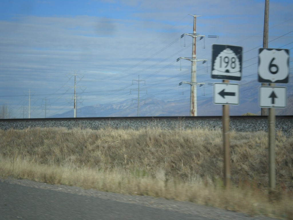 US-6 West at UT-198