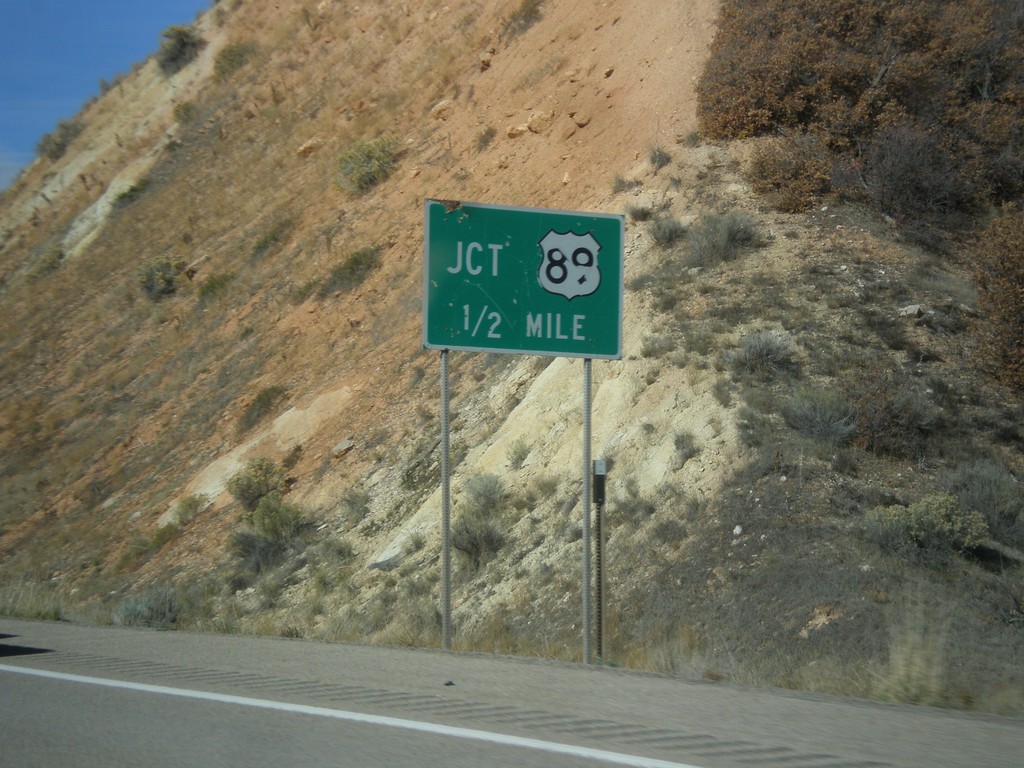 US-6 West Approaching US-89