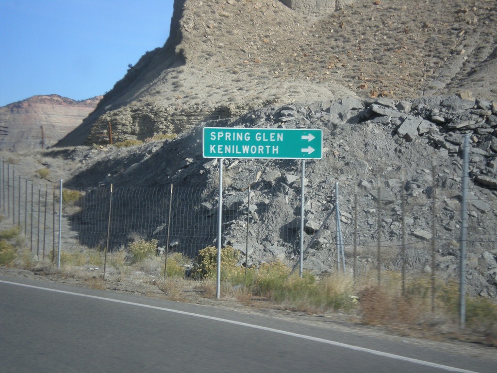 US-6 West/US-191 North - UT-157/US-139 Jct.