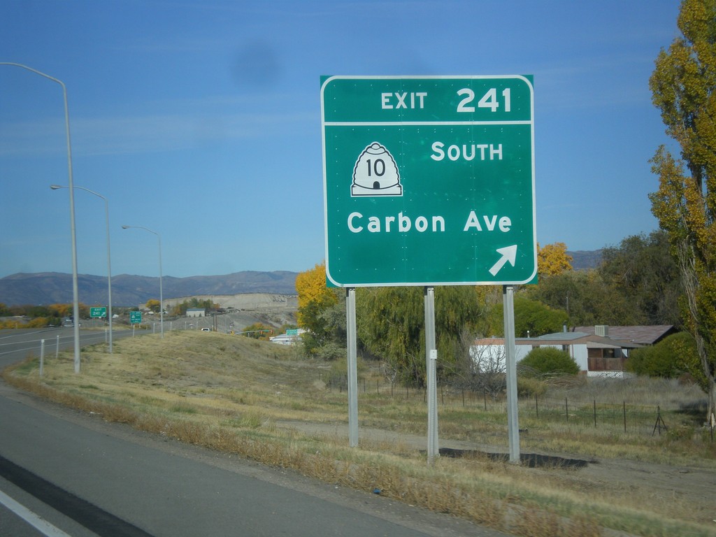 US-6 West/US-191 North - Exit 241