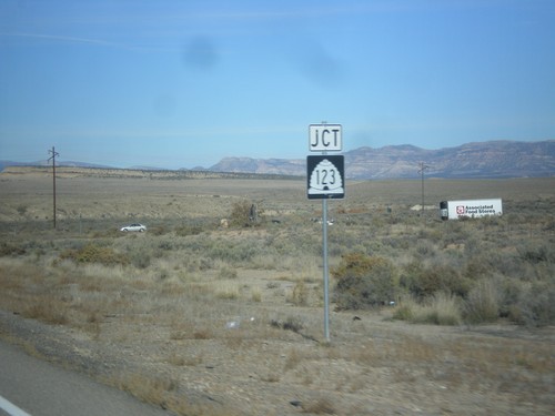 US-6 West/US-191 North Approaching UT-123