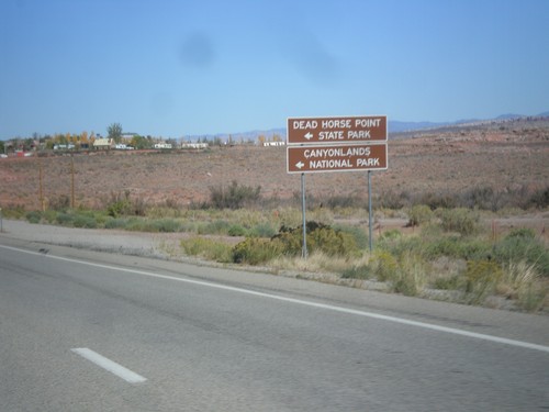 US-191 North Approaching UT-313