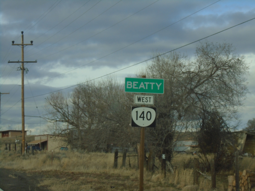 OR-140 West - Beatty