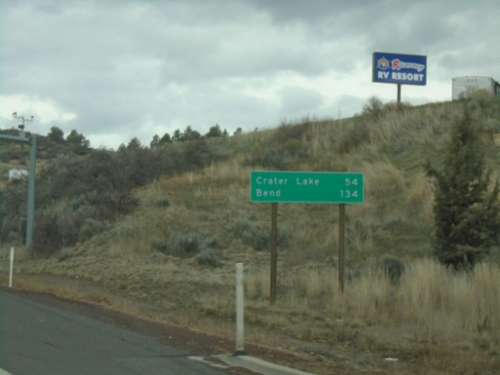 US-97 North - Distance Marker