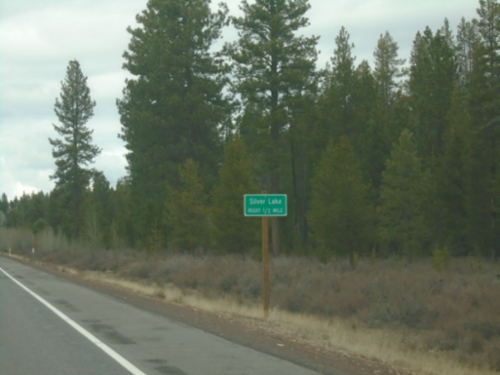 US-97 North Approaching Silver Lake Junction