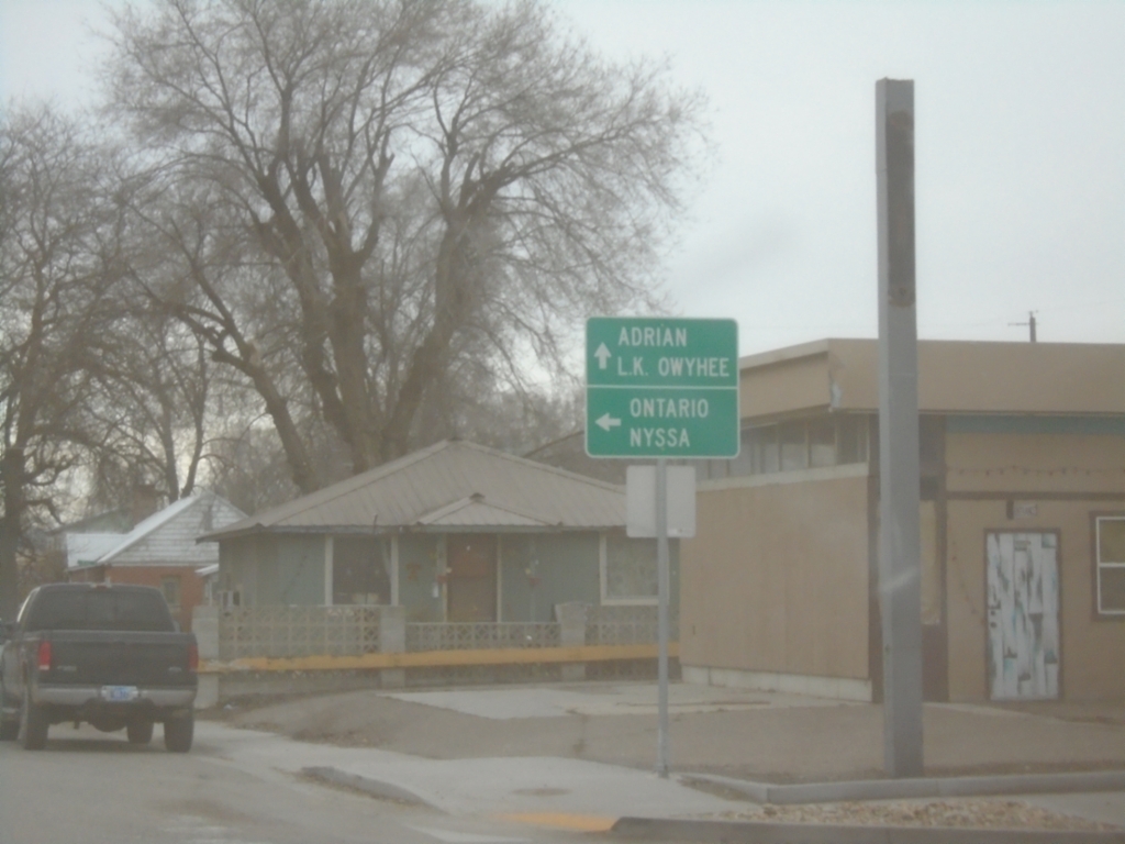 US-26 East at US-20 - Vale