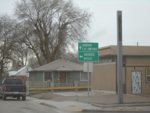 US-26 East at US-20 - Vale