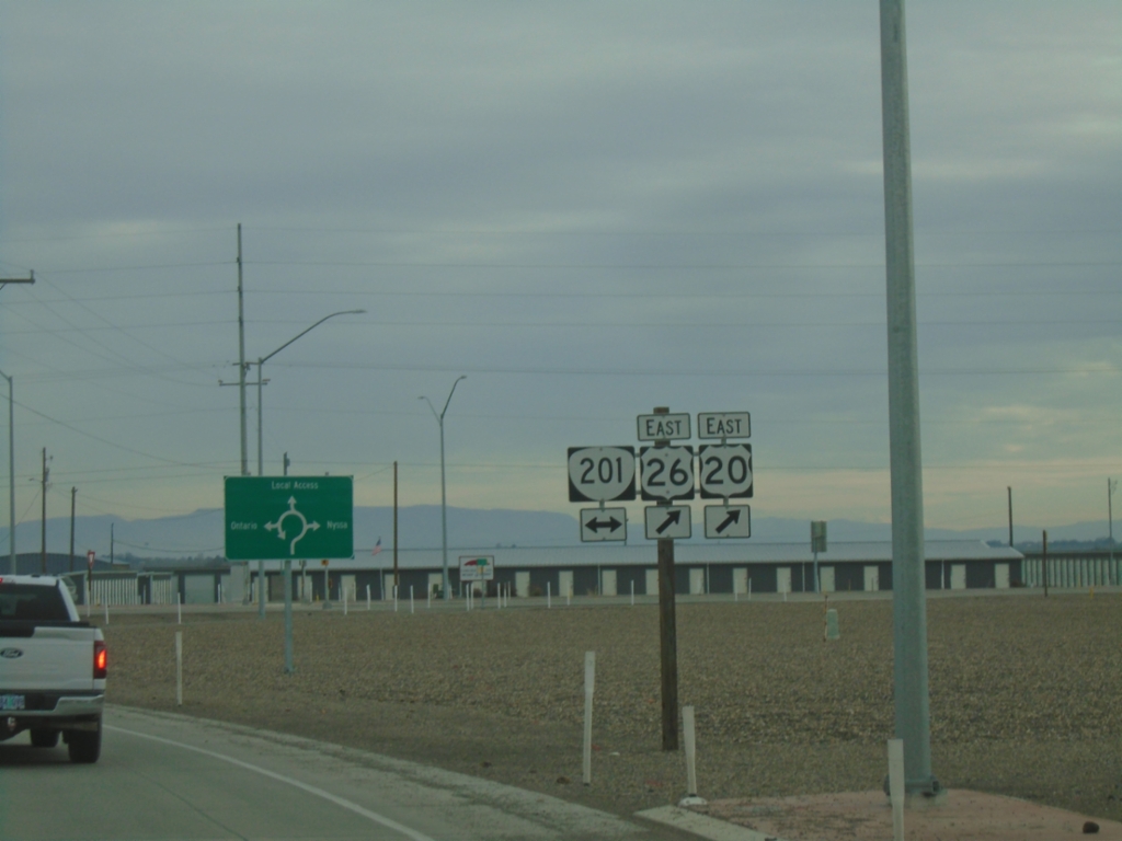 US-20/US-26 East at OR-201