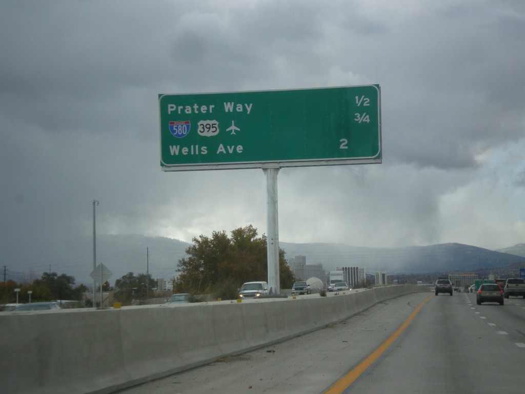 I-80 West - Distance Marker