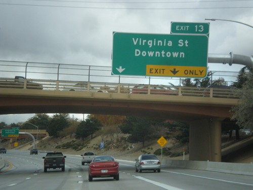 I-80 West Approaching Exit 13